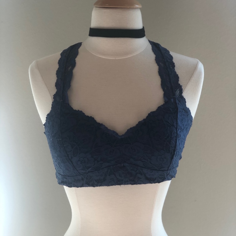 Dark blue bralette
